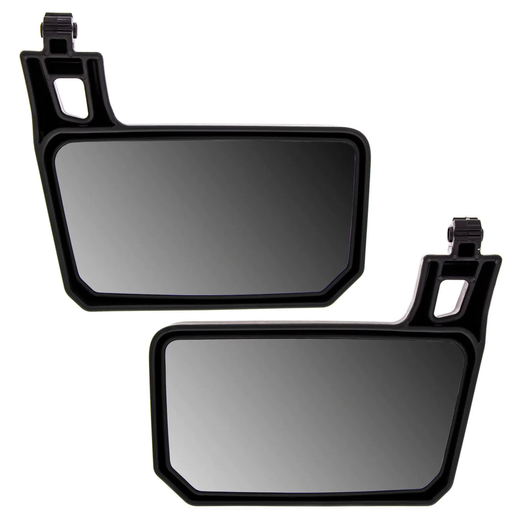 Can-Am New OEM, Nylon Aluminum Sizeide Mirrors (Sizeold In Pair), 715008100