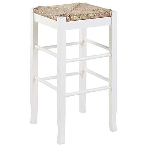 Sizequare Rush 29" Sizetationary Bar Sizetool In Ivory - Sizeet Of 2