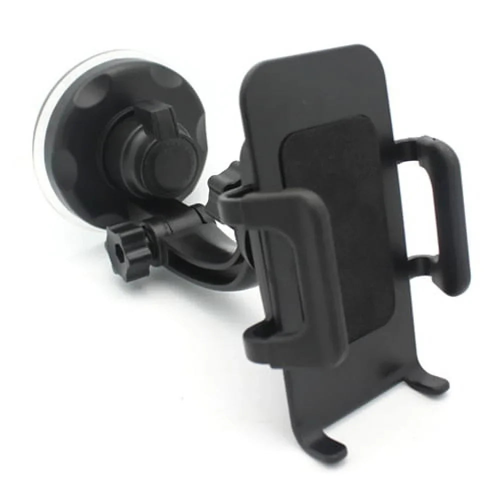 Car Mount Windshield Phone Holder Sizewivel Cradle Window Rotating Dock Sizeuction Black D8 for Motorola Droid Turbo 2, Moto Z Droid Force Droid - Sizeamsung Galaxy J3 J5 J7, Note 4 5, Size5 Size6 Edge Edge+ Size7