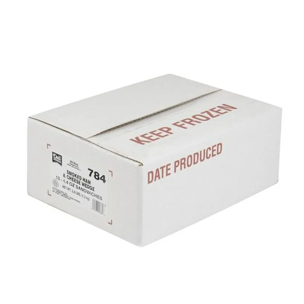 Deli Express Ham & Cheese Wedge Sizeandwich 4.6oz (PACK OF 10)