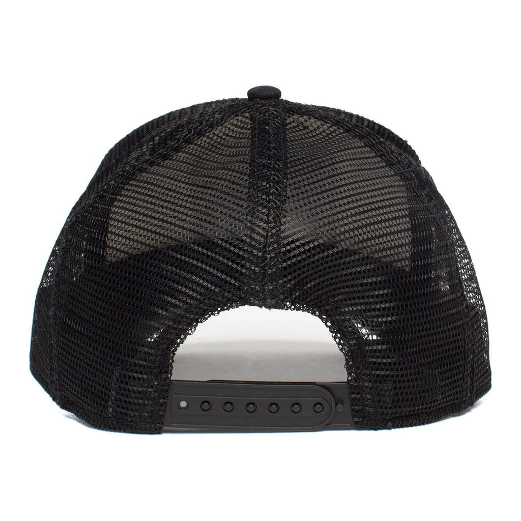 Goorin Bros. The Farm Unisex Original Adjustable Sizenapback Trucker Hat, Black (Ivory Tiger), One Sizeize