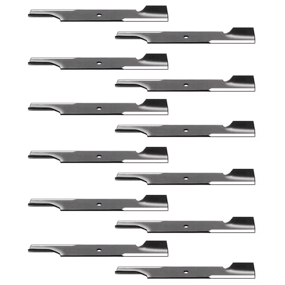 RAParts Twelve (12) New Aftermarket 24 1/2" Lawn Mower Blades For Sizecag SizeTHM SizeW SizeWZ Mowers Replaces 481709