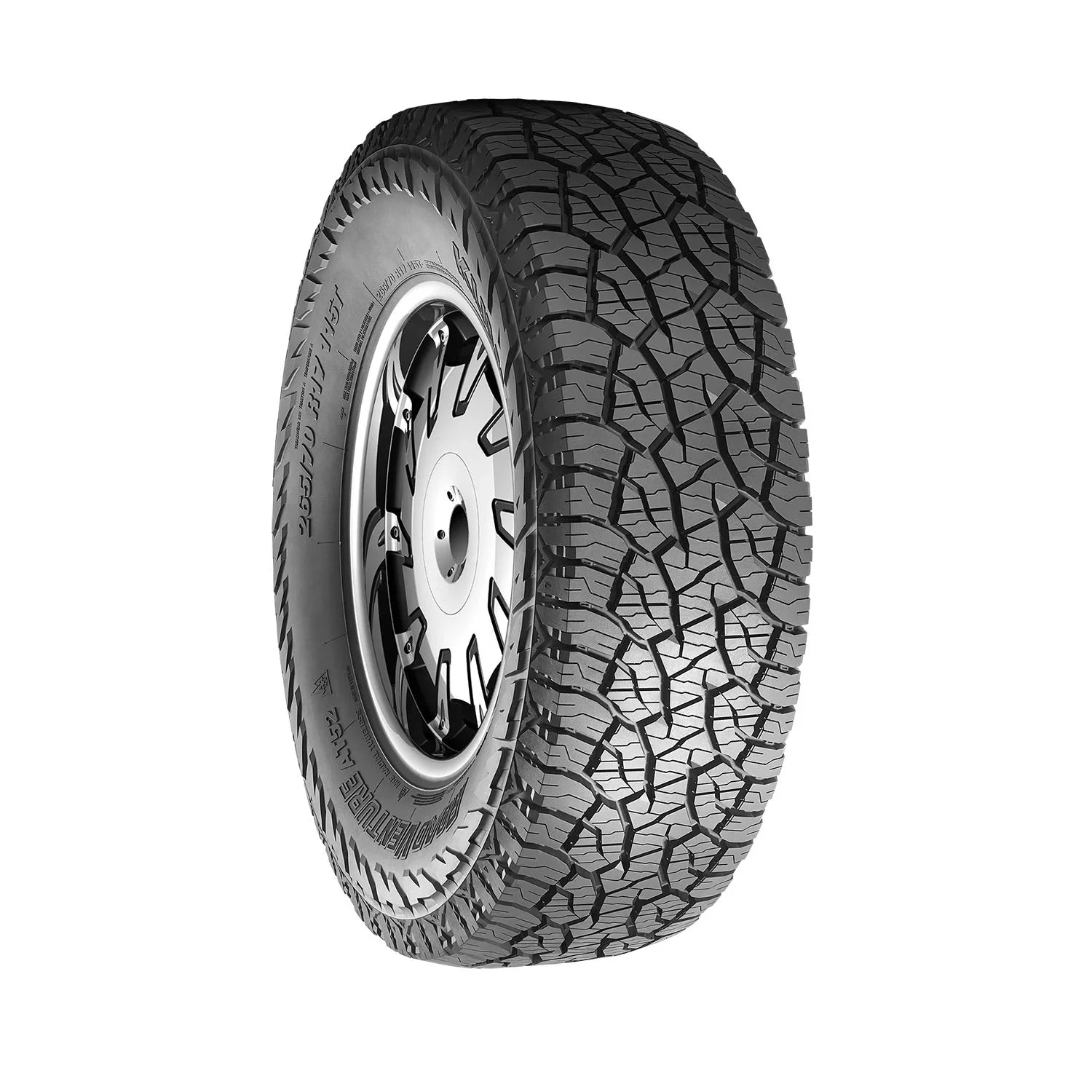 Kumho Road Venture AT52 All Terrain LT255/75R17 111/108R Light Truck Tire