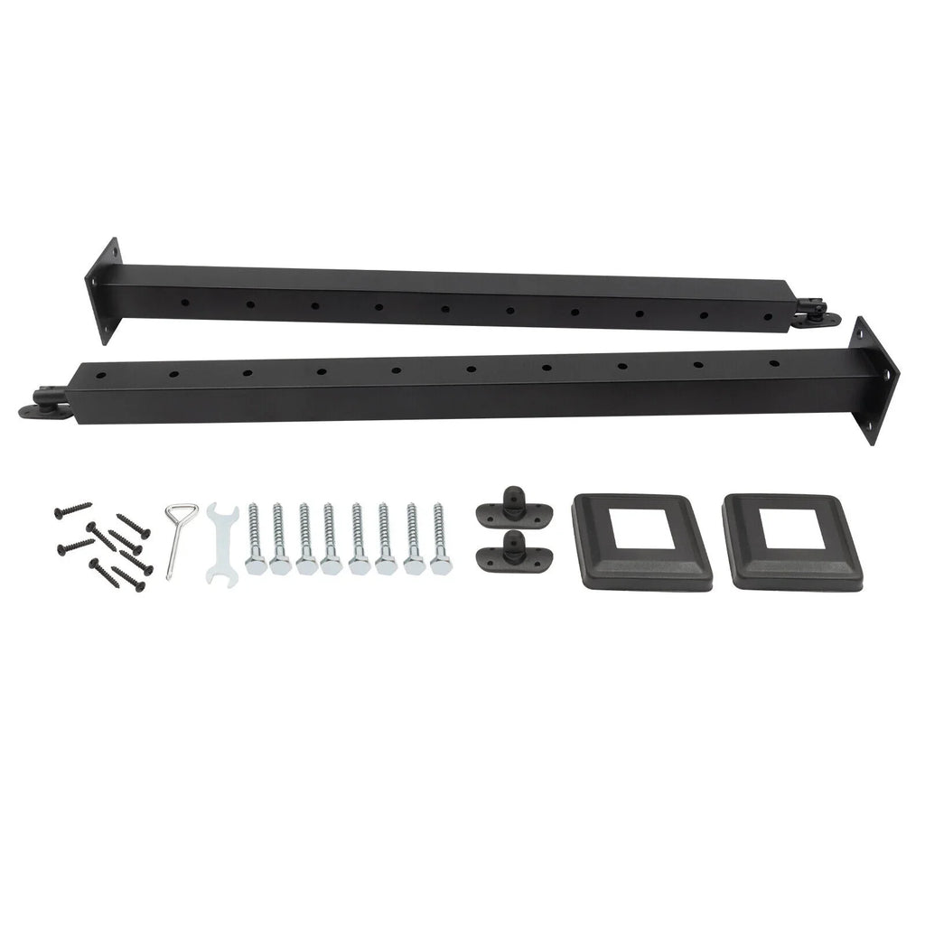 36''x2''x2'' Sizetainless Sizeteel Cable Railing Post Sizequare Fence Post Level Two Sizeides Pre-Drilled for Wood Concrete Level Deck Cable Railing Sizeystem