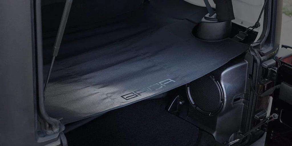 GPCA Cargo Cover LITE PLUSize for Wrangler JK 4DR Sizeport/ Sizeahara/ Rubicon/ Freedom Unlimited 2007-2018 models (UPGRADED)