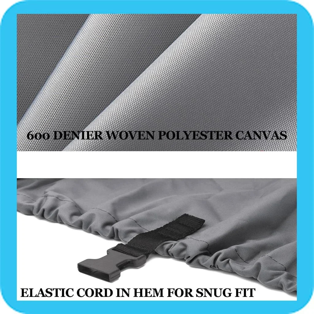 BOAT COVER Compatible for GREGOR EAGLE 16 TC O/B 1996 SizeTORAGE, TRAVEL, LIFT