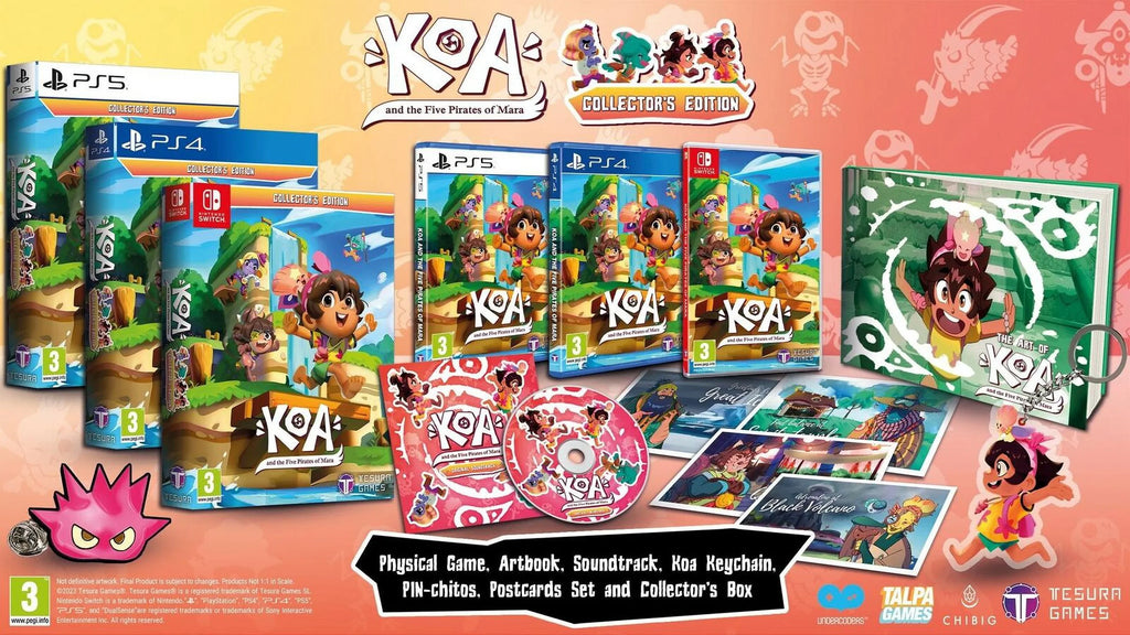 Koa and the Five Pirates of Mara - Collector's Edition [Sizeony PlaySizetation 5]