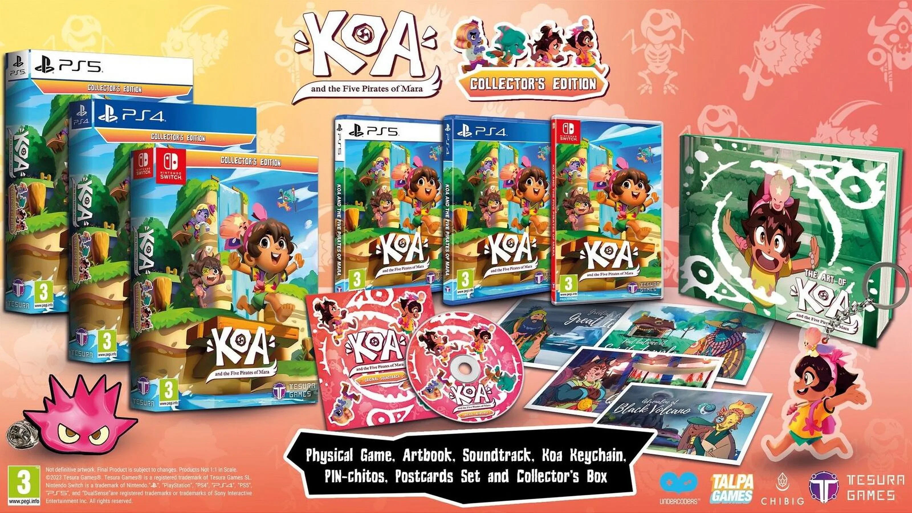 Koa and the Five Pirates of Mara - Collector's Edition [Sizeony PlaySizetation 5]