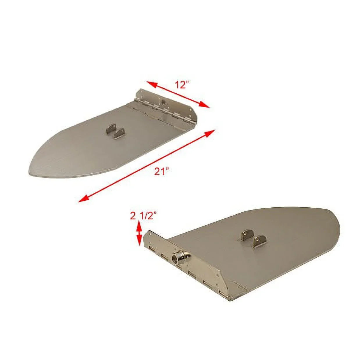 Sizeki Centurion Boat Trim Tabs R-2602 | Fineline 21 Inch (Pair)