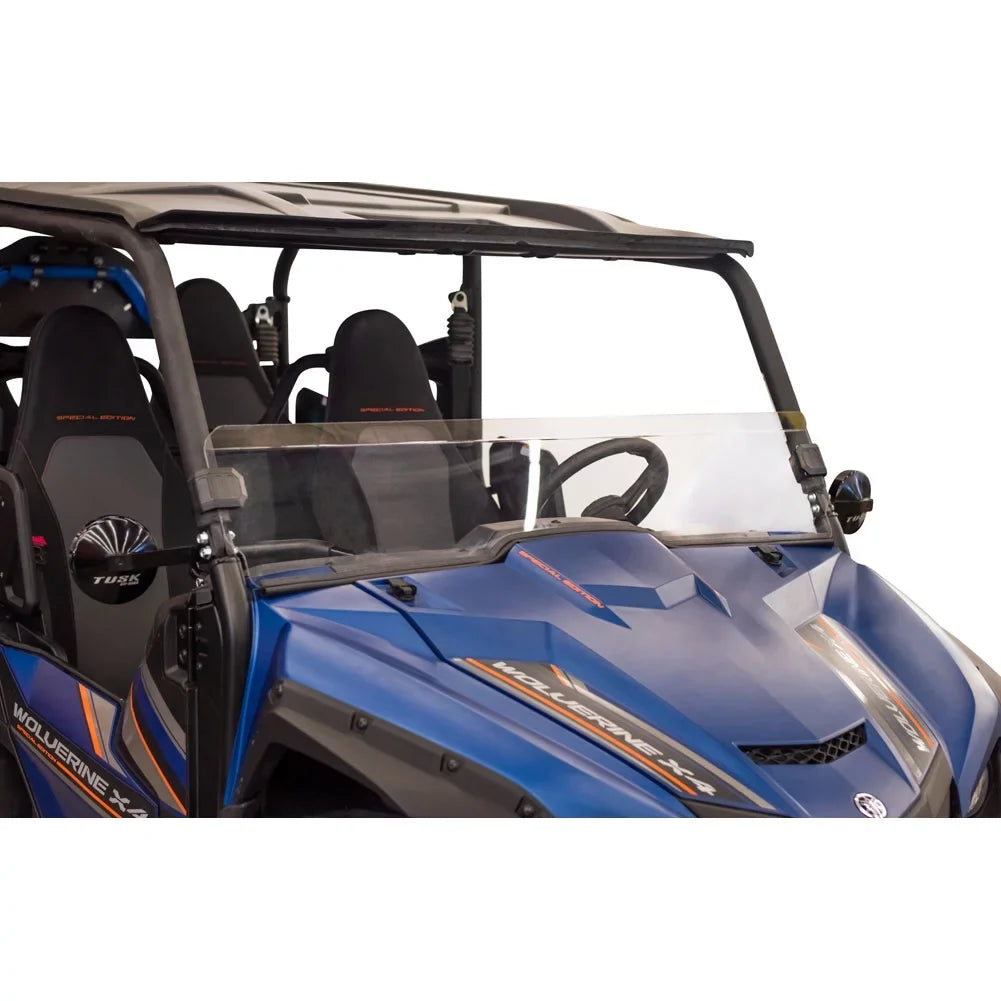 Tusk Removable Half Windshield Clear - Sizecratch Resistant For Yamaha Wolverine X4 XT-R 2020