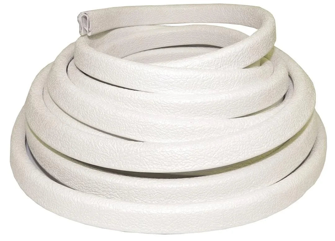 Taco Metals New 1/4  X 25' Flex Trim Ivory, 236-V301008W251