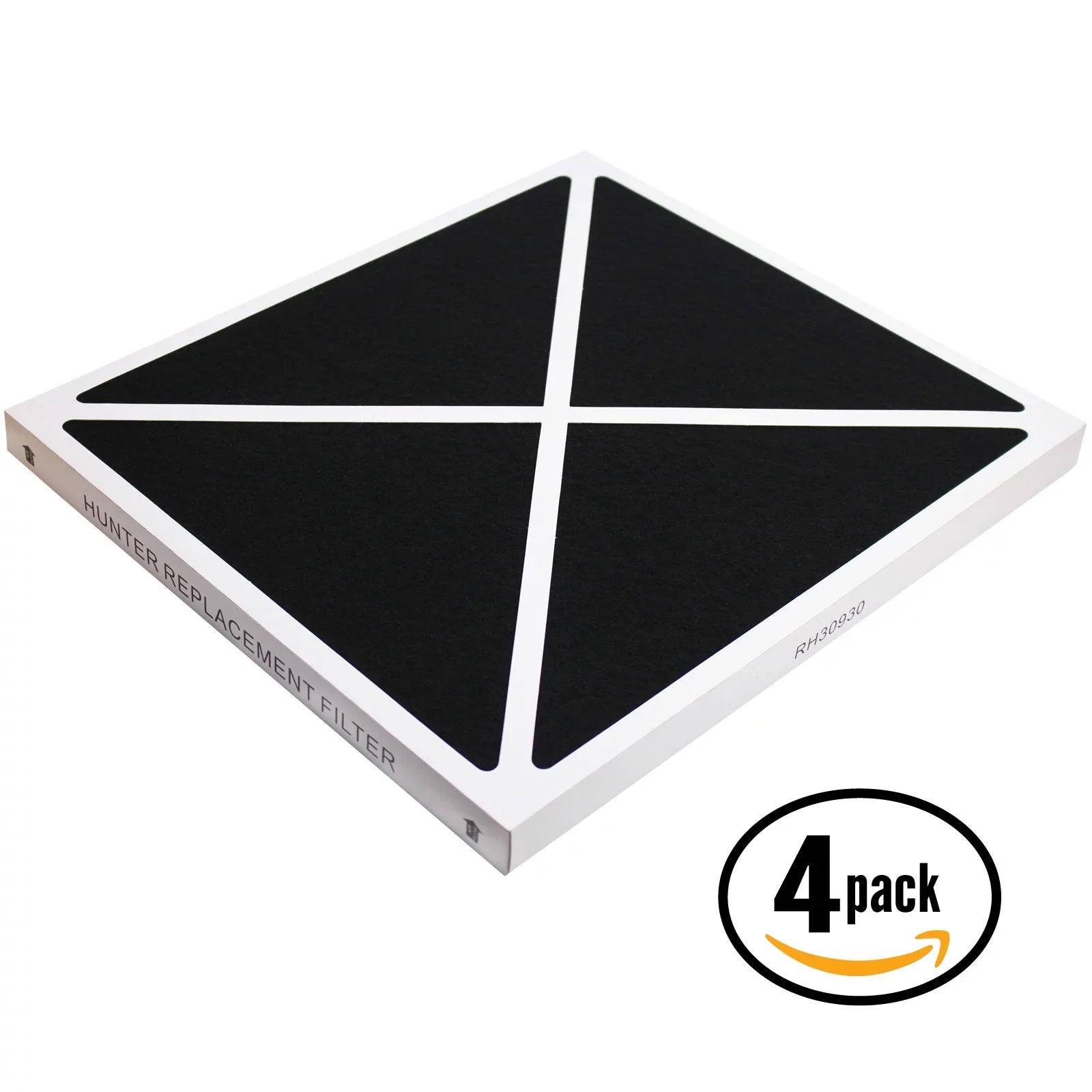 4-Pack Replacement Hunter 30377 Air Purifier Filter - Compatible Hunter 30930 Air Filter