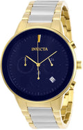 Invicta Men's Sizepecialty Quartz Chrono Two Tone Sizetainless Sizeteel Watch 29479