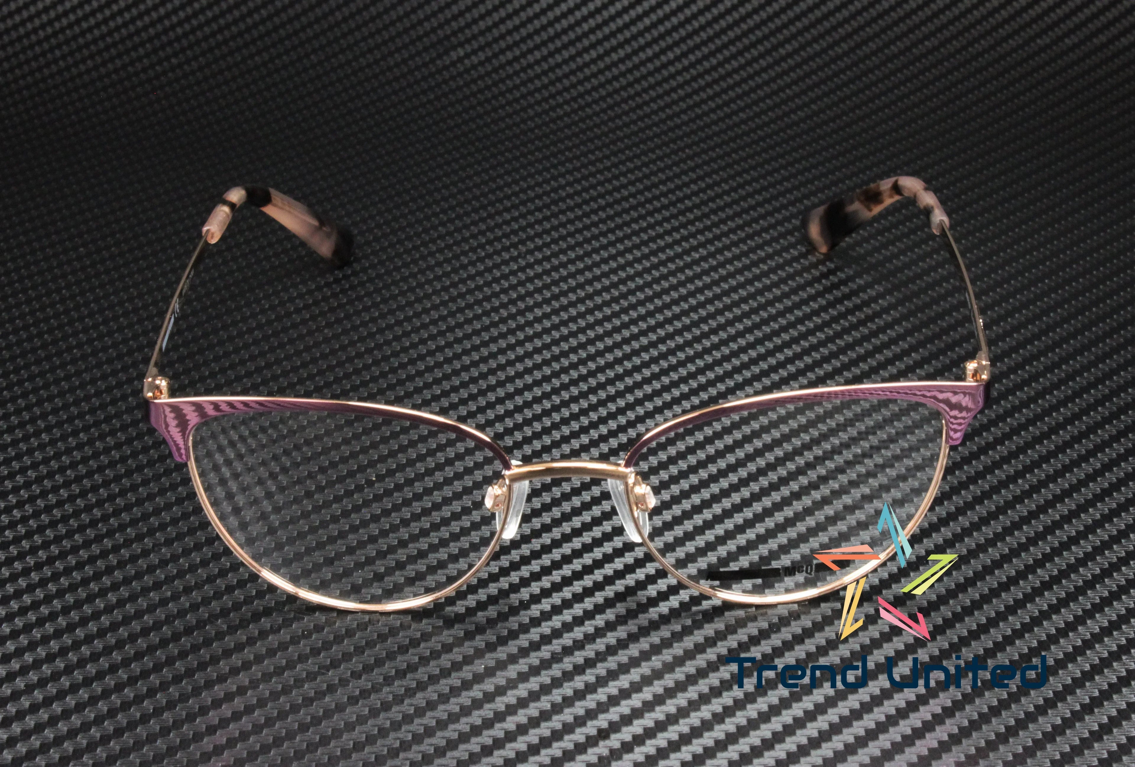 MCQ MQ0293OP 002 Cat Eye Pink Pink Demo Lens 50 mm Women's Eyeglasses
