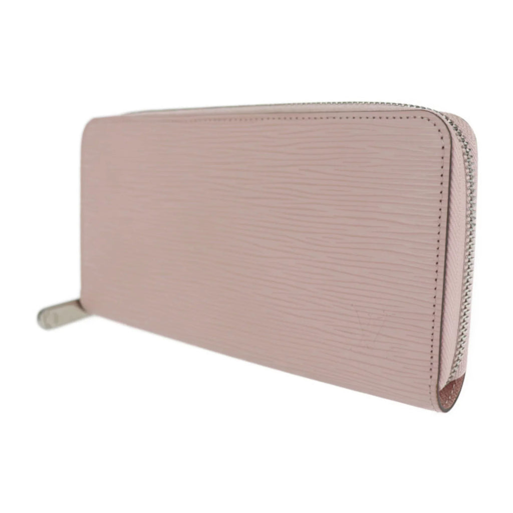 Pre-Owned LOUISize VUITTON Louis Vuitton Zippy Wallet Long M61863 Epi Leather Rose Ballerine Round Zipper Zip Around (Good)