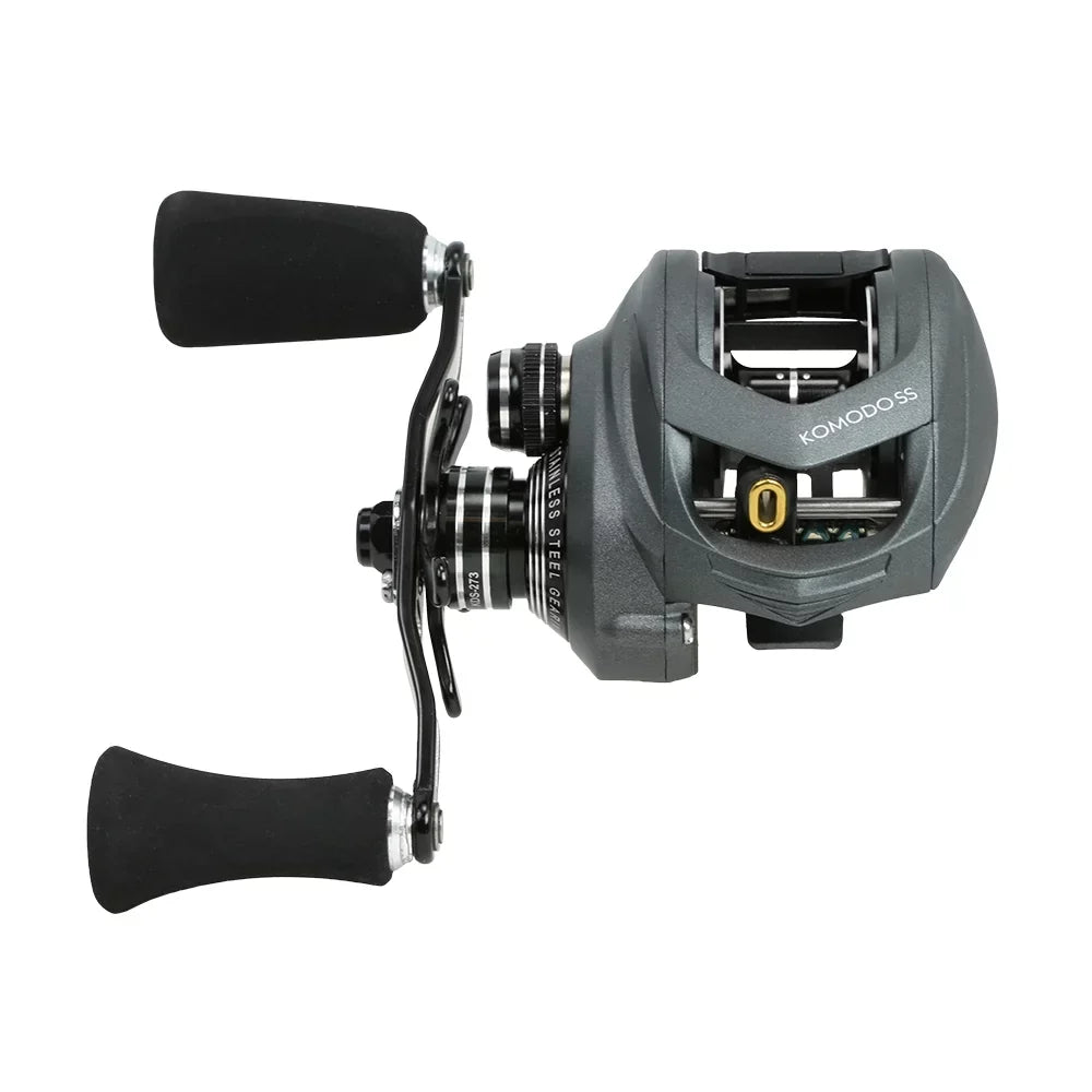 Okuma Komodo SizeSize 200-Sizeize Left Handed 7.3:1 Ratio Lowprofile Baitcast Fishing Reel