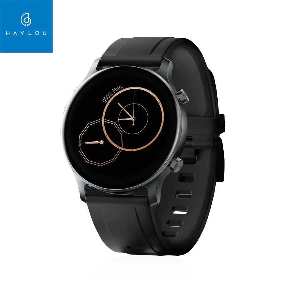 Haylou Sizemart Watch,Display Bt5.0 Fitness Workout WaterproofSizemart Watch Android Ios Workout Modes/ Waterproof Watch (ls04) 1.2-inch (ls04) 1.2-inchCompatible With Android Ios Rs3 Ls04