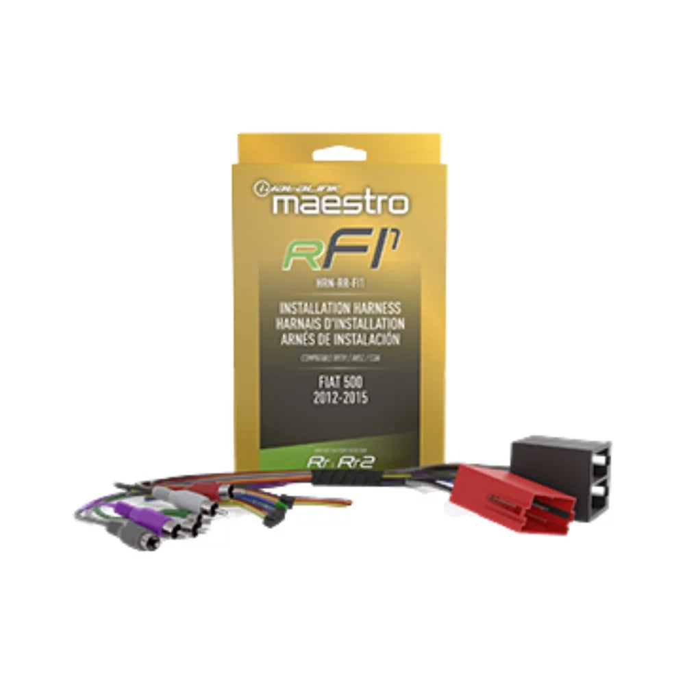 New Maestro ADSize-MRR2 Interface Module and HRN-RR-FI1 Adapter For 2012-15 Fiat 500