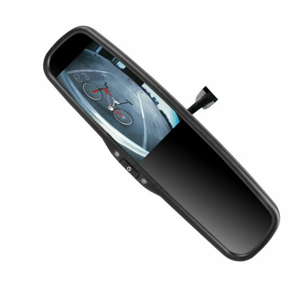 Rydeen MV436Size Universal Mount Car Video 4.3 -Inch  LCD Rear View Mirror Monitor