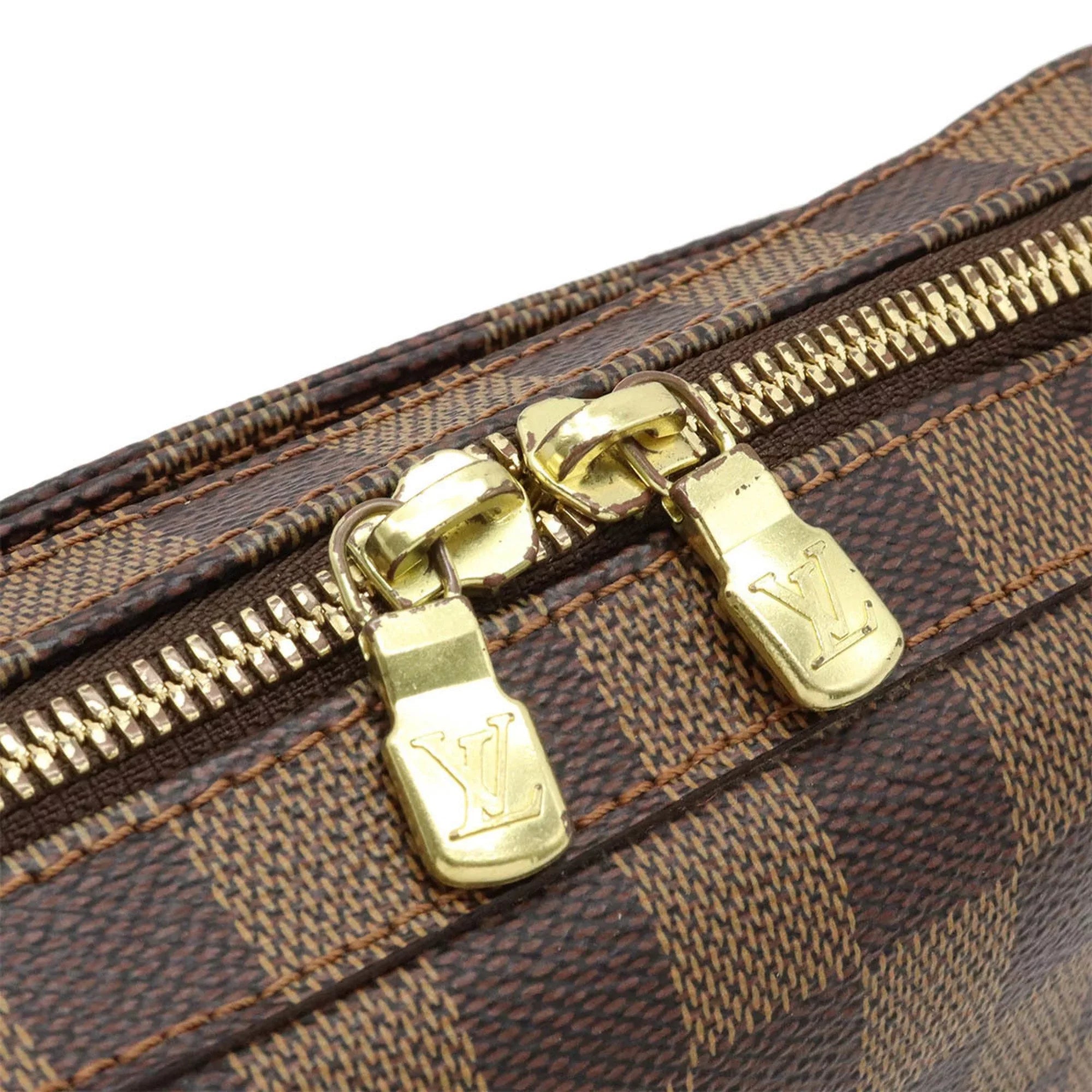 Pre-Owned LOUISize VUITTON Louis Vuitton Damier Jeronimos Body Bag Sizehoulder Waist Pouch N51994 (Good)