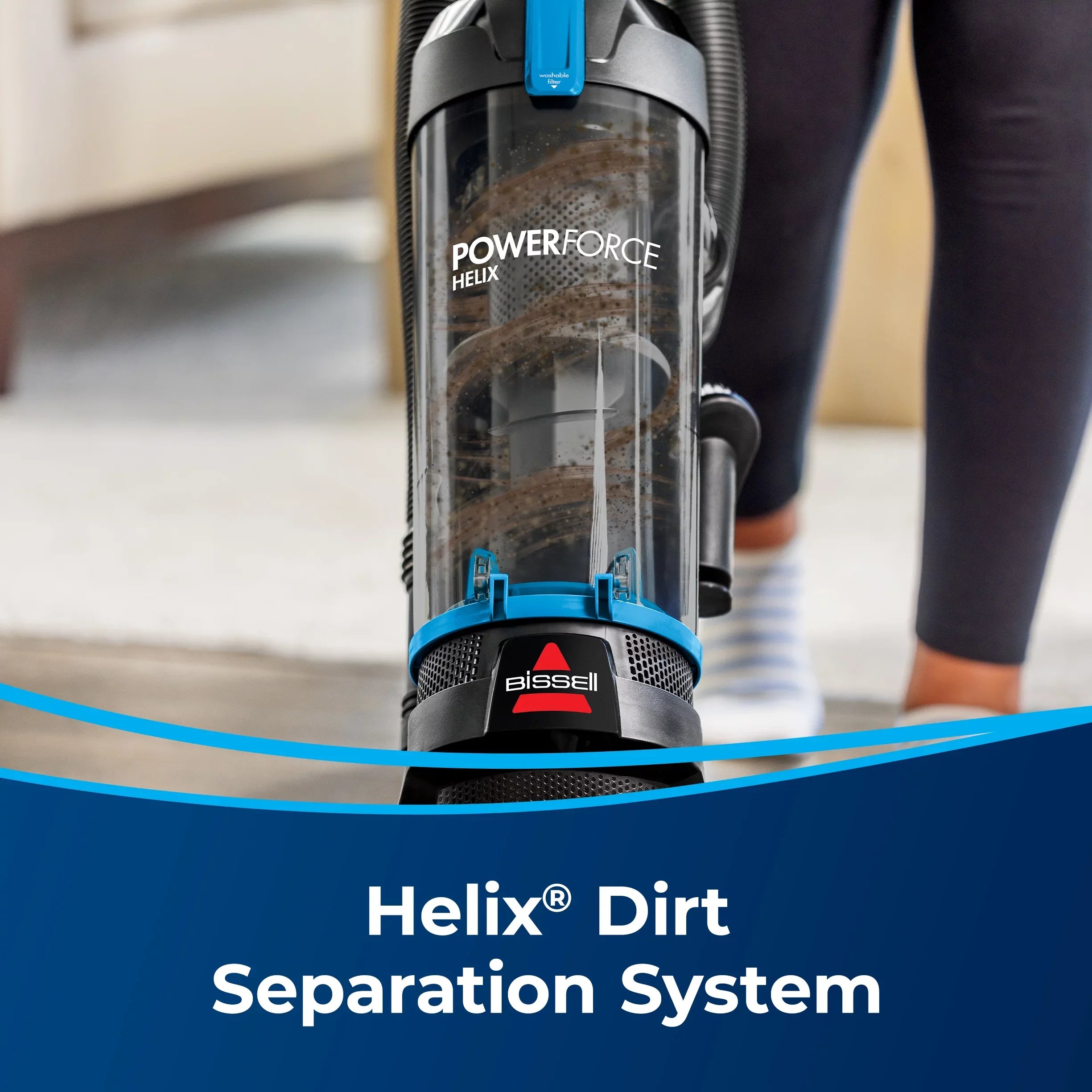 BISizeSizeELL PowerForce Helix Bagless Upright Vacuum 3313