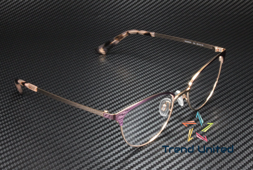 MCQ MQ0293OP 002 Cat Eye Pink Pink Demo Lens 50 mm Women's Eyeglasses