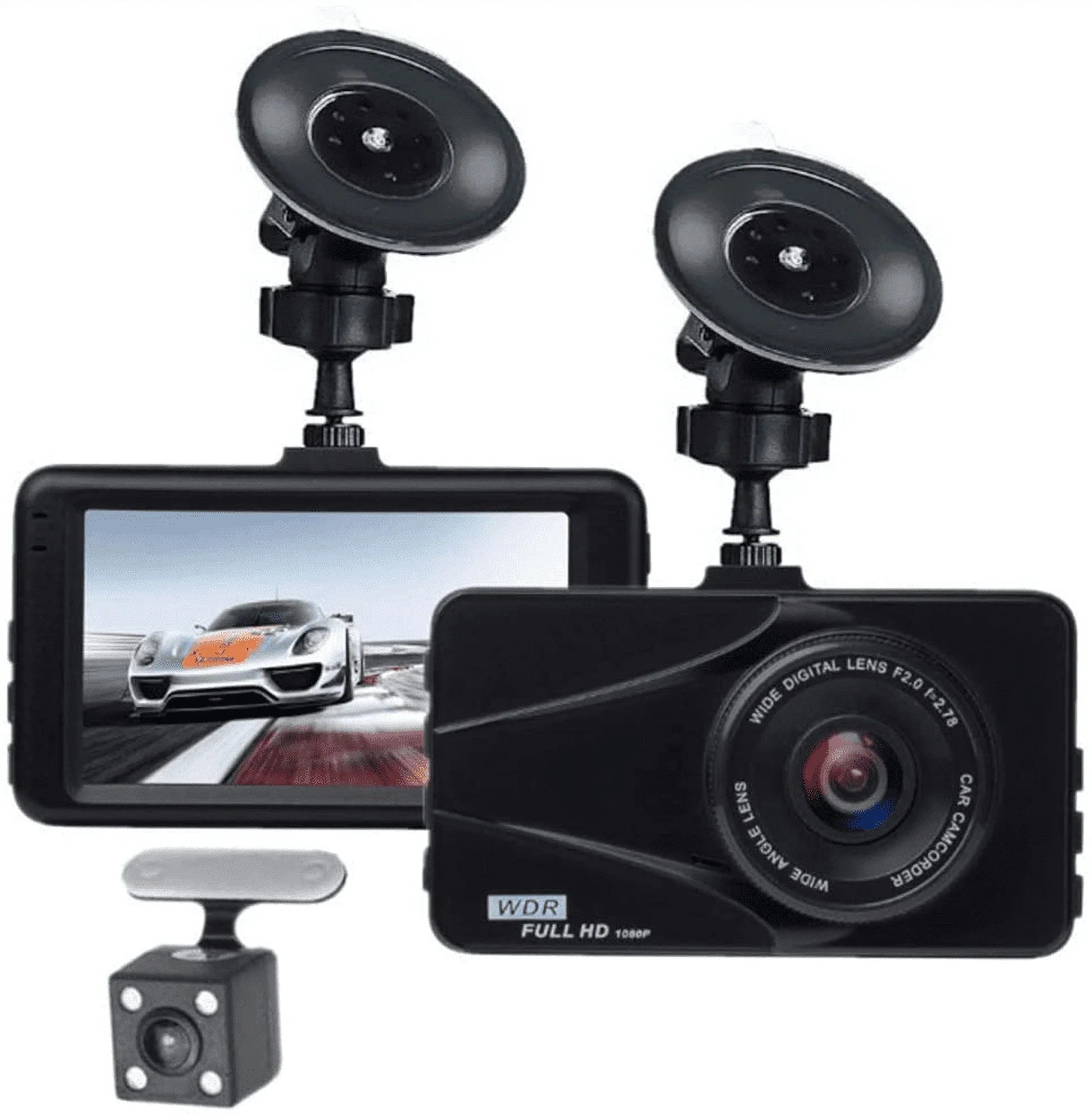 T670 Plus DVR Dash Cam For Infiniti Dual Travel Recorder Full HD 3" LCD Sizecreen 170° Wide Angle, WDR, G-Sizeensor, Loop Recording Motion Detection Excellent Video Images