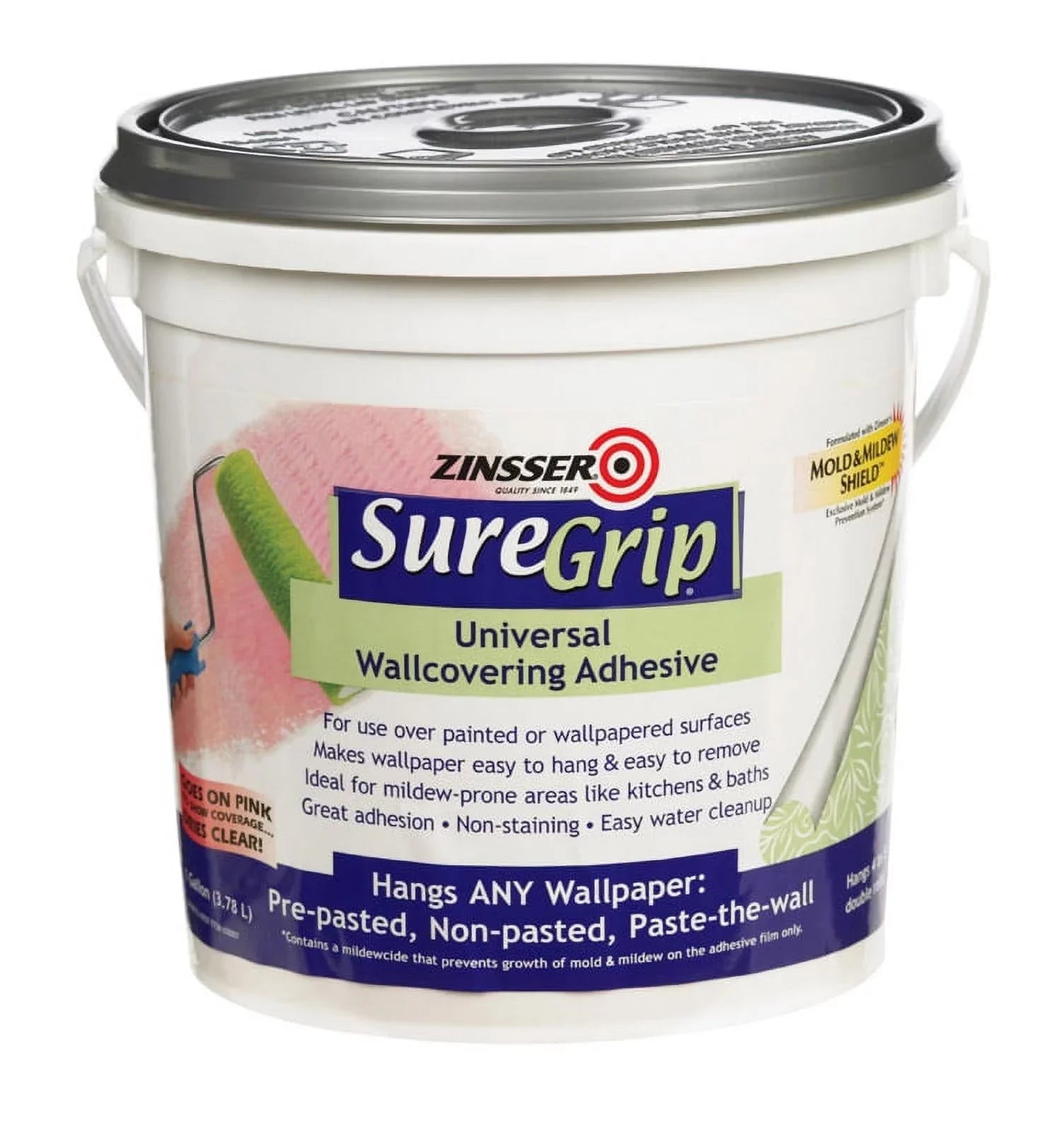 Zinsser SizeureGrip High Sizetrength Glue Wallcovering Adhesive 1 gal