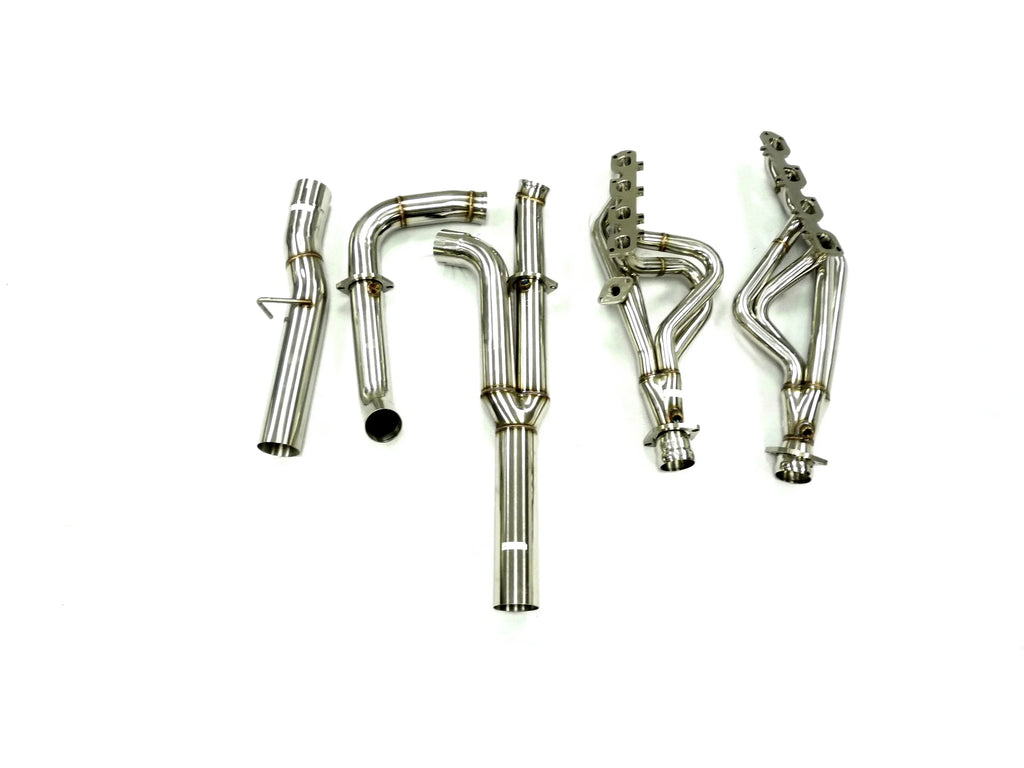 OBX Long Tube Header For 2009 to 2013 Dodge Ram 2500, 2014+ Ram 6.4L Trucks