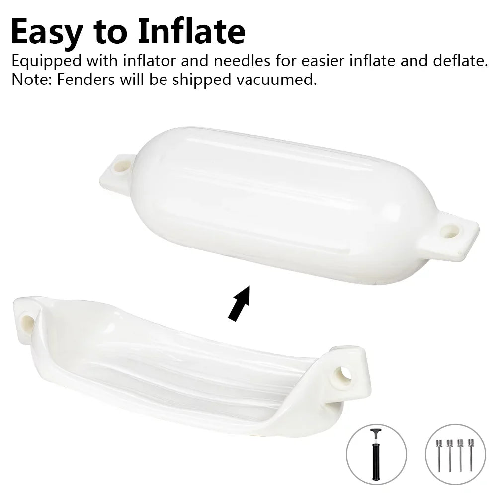 Ktaxon 4-Pack Ribbed Boat , with Ropes and Inflator