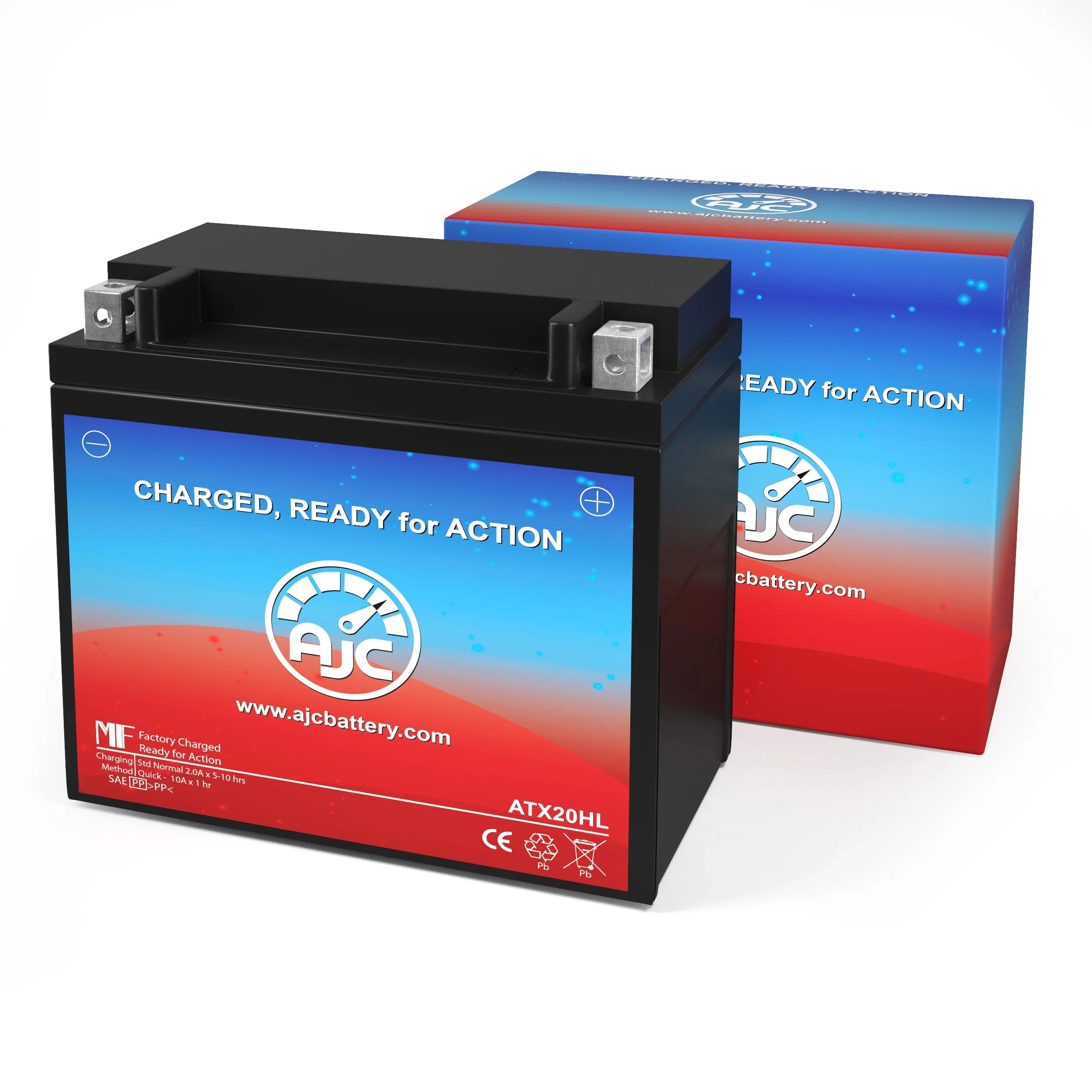 AJC Battery Compatible with Kawasaki (Jet Sizeki) JT750 SizeTX 750 750CC Personal Watercraft Replacement Battery (1996-1998)