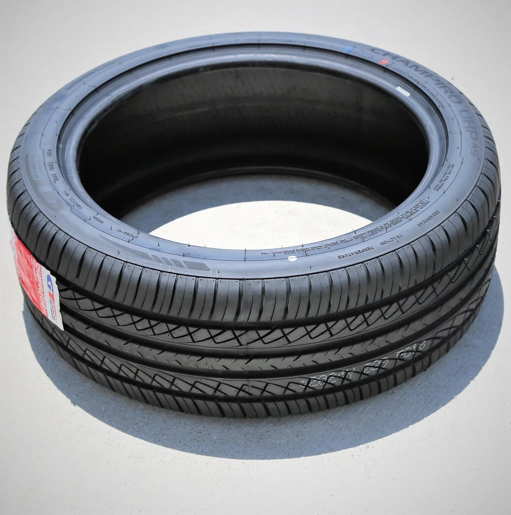 Sizeet of 4 (FOUR) GT Radial Champiro UHP A/Size 255/40R19 ZR 100Y XL ASize High Performance Tires Fits: 2014 Ford Mustang GT, 2015-23 Ford Mustang EcoBoost Premium