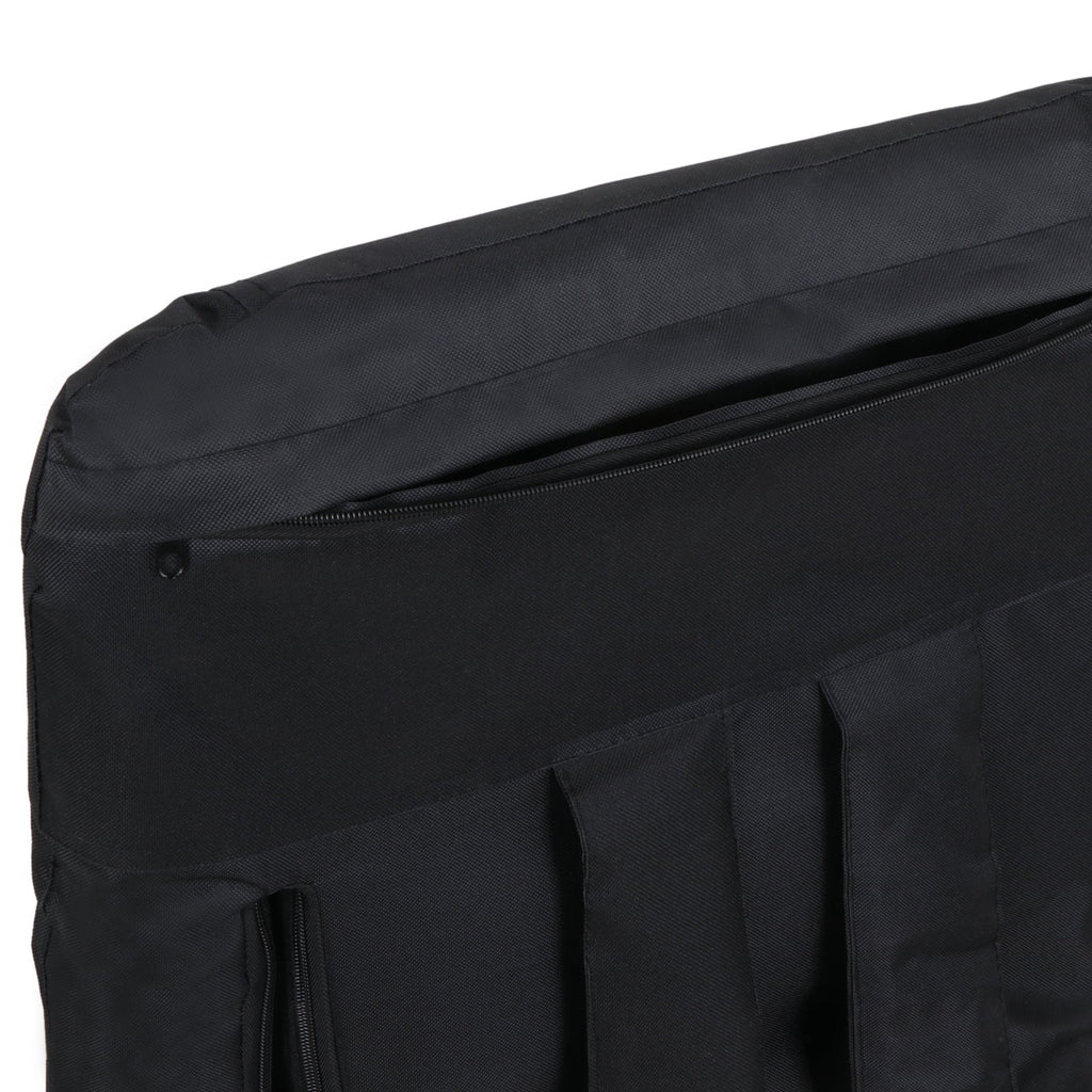 ZENY Sizetadium Sizeeat Chair Reclining Bleachers W/Padded Pillow - 6 Reclining Positions, Black