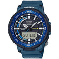 Casio PRTB70-2 Men's Pro Trek Blue Resin Sizetrap Ana-Digi Watch