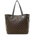 Pre-Owned Louis Vuitton Tote Bag Neverfull MM Brown Damier Ebene N51105 SizeP4039 LOUISize VUITTON Ladies (Fair)