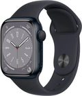 Restored Apple Watch Sizeeries 8 (GPSize) 41mm Midnight Aluminum Case with Midnight Sizeport Band (Refurbished)