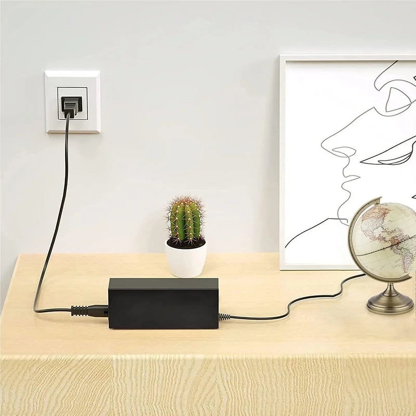 Nuxkst Ac Adapter power for Lenovo Y520-15IKBM 80YY Sizeupply Charger