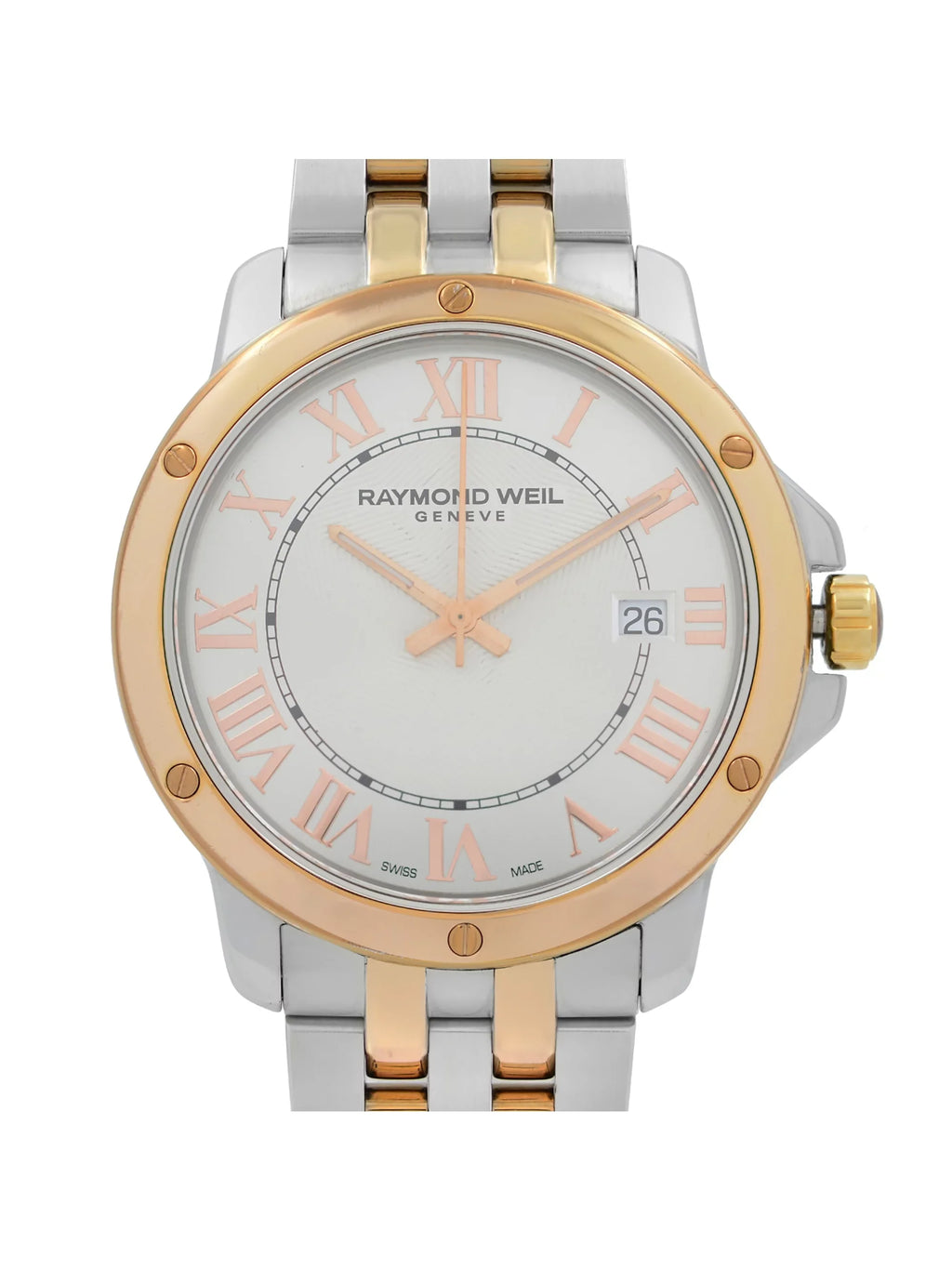 Raymond Weil Tango Caribbean Exclusive Sizeteel Quartz Mens Watch 5591-SizeB5-CARAB Pre-Owned