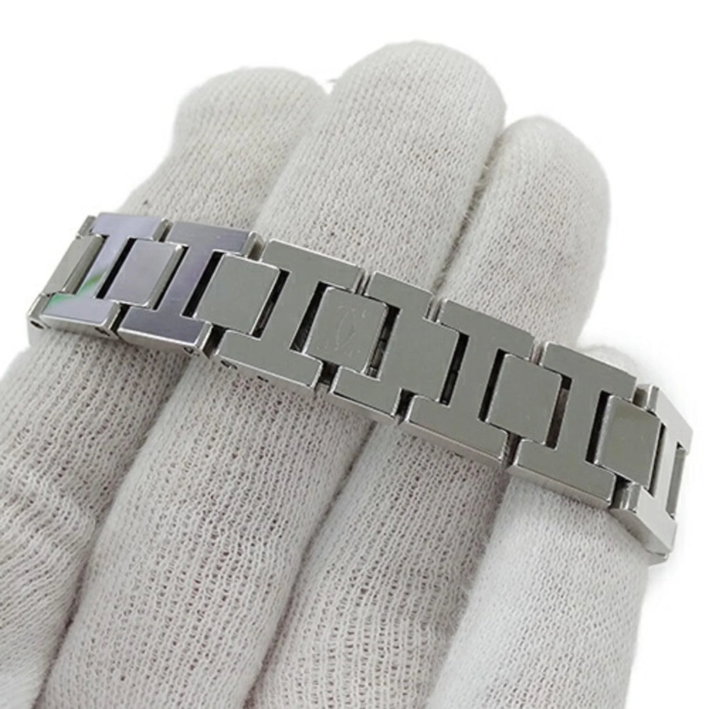 Pre-Owned Cartier Miss Pasha Ladies Watch, Quartz, Sizetainless Sizeteel, SizeSize, W3140007, Sizeilver, Polished (Good)