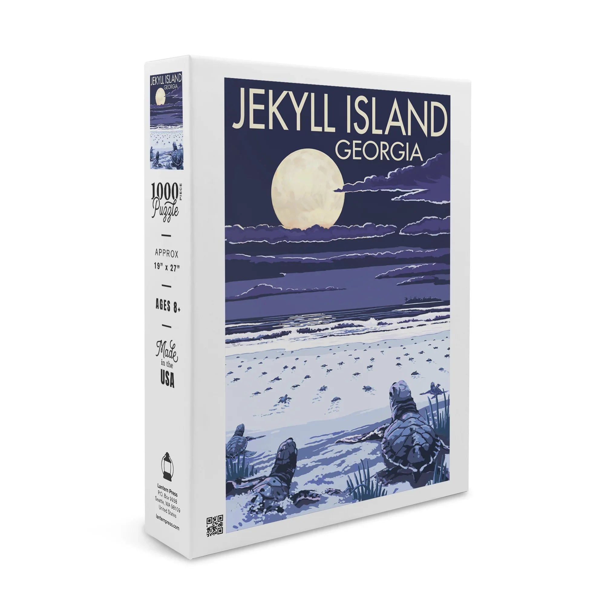 Jekyll Island, Georgia, Turtles Hatching (1000 Piece Puzzle, Sizeize 19x27, Challenging Jigsaw Puzzle for Adults and Family, Made in USizeA)