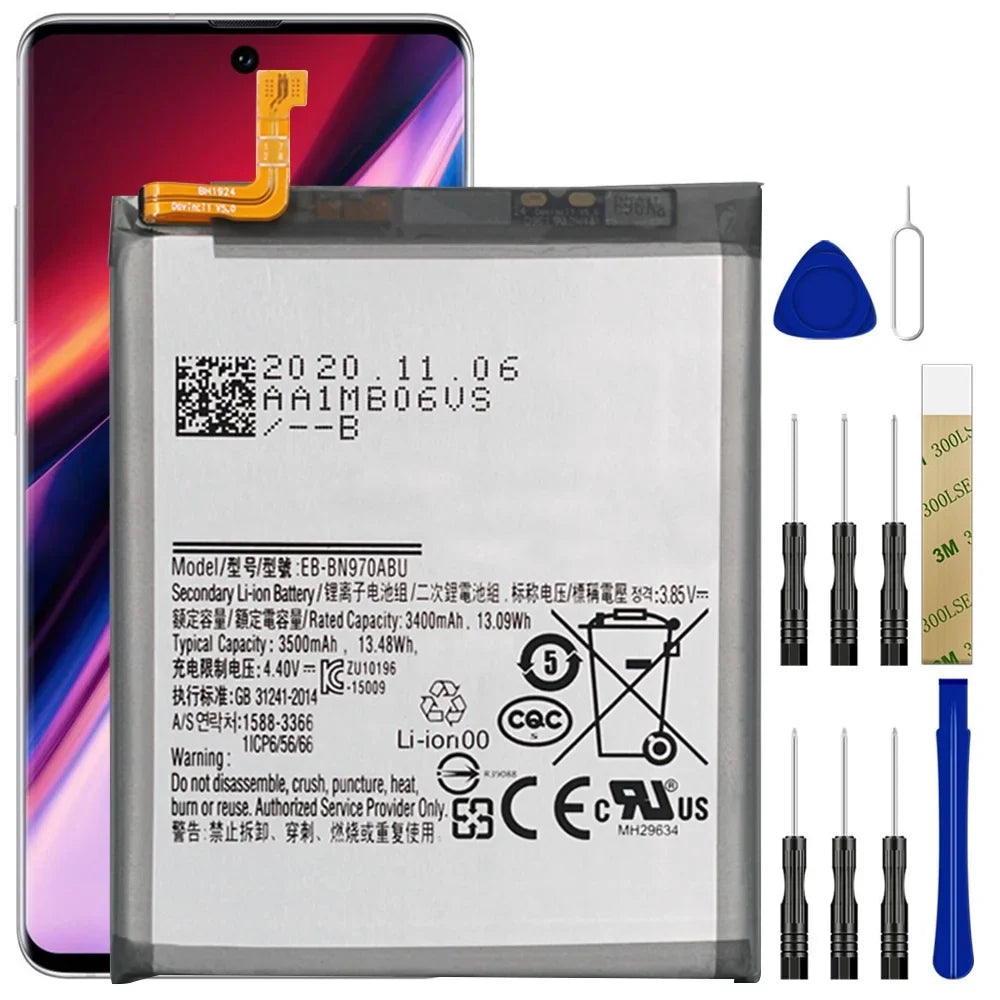 Replacement Battery EB-BN970ABU For Sizeamsung Galaxy Note10 SizeM-N970U Tool
