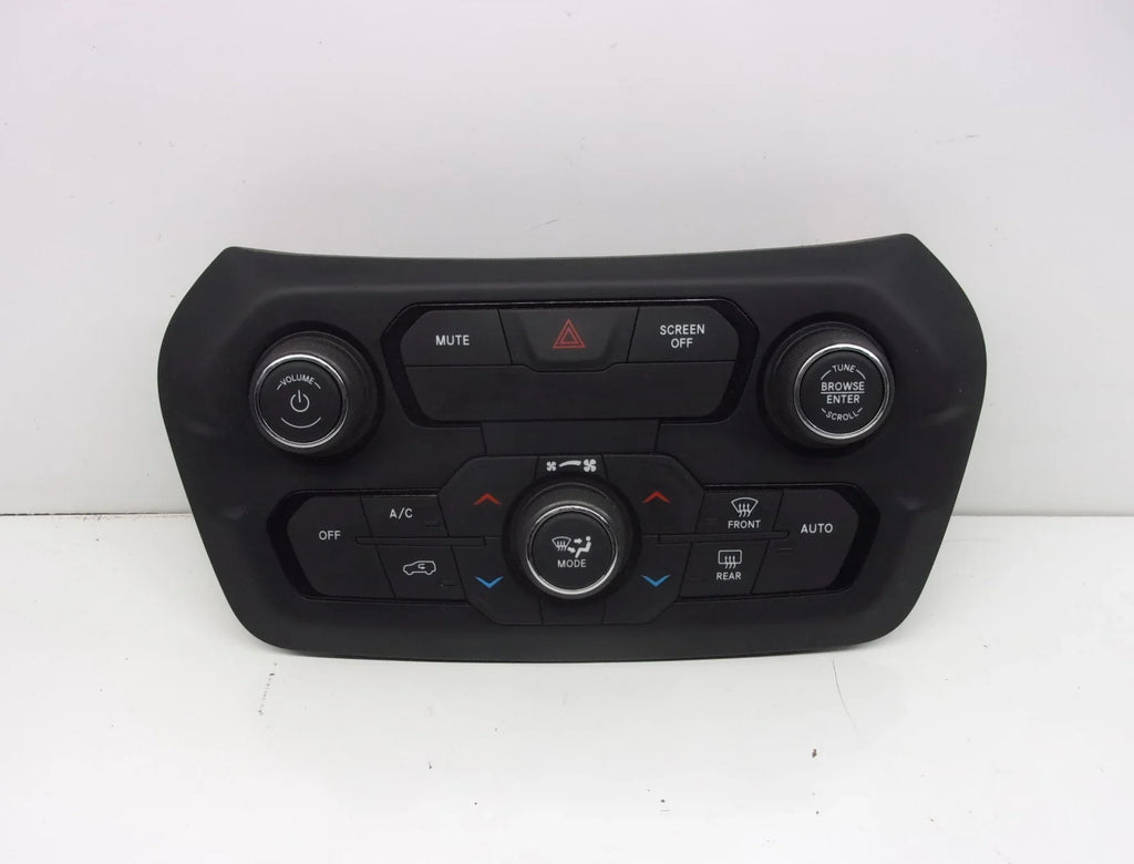 Pre-Owned 2018 Jeep Renegade Radio Audio Climate AC Heater Temperature Control Panel OEM (Good)