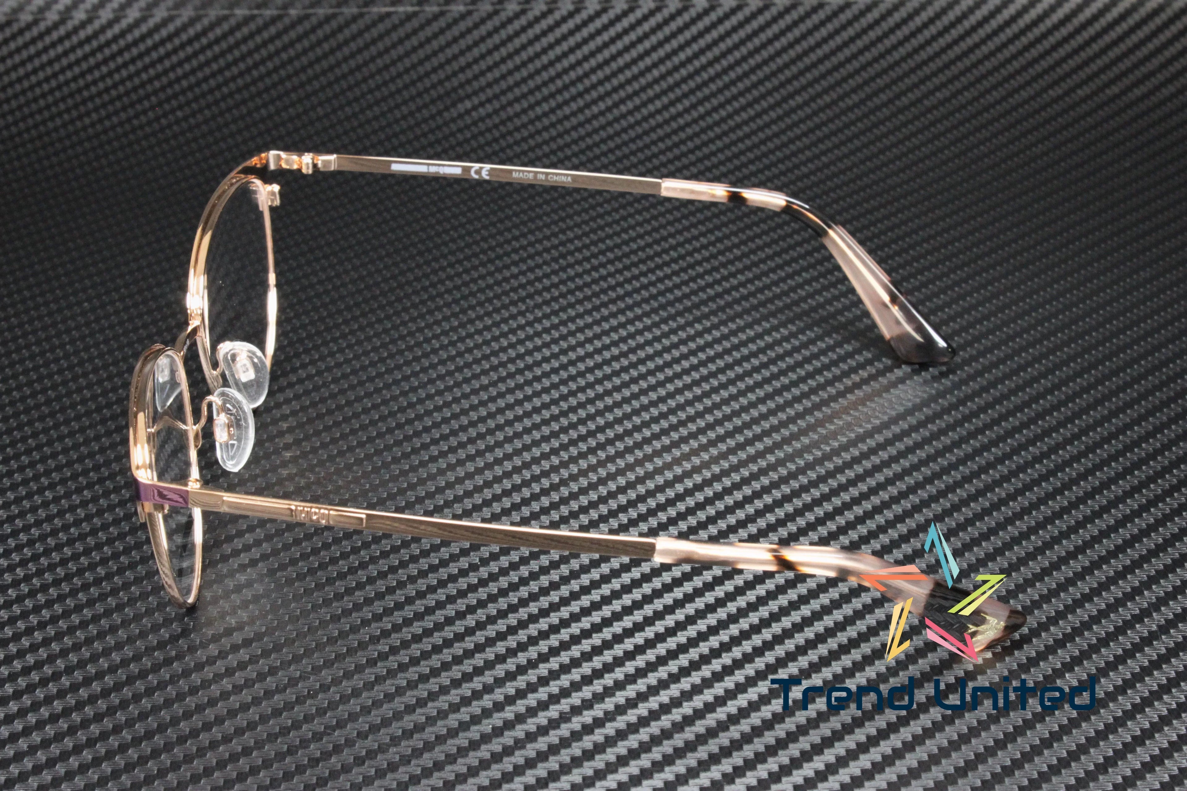 MCQ MQ0293OP 002 Cat Eye Pink Pink Demo Lens 50 mm Women's Eyeglasses