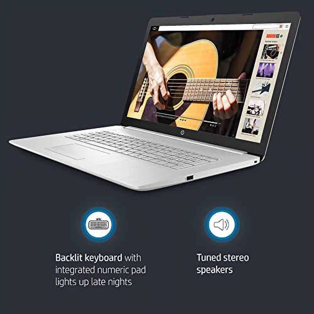 HP 2023 17.3" HD+ Business Laptop PC Intel 11th Gen Quad-Core i5-1135G7 20GB DDR4 RAM 1TB NVMe SizeSizeD Intel Iris Xe Graphics Backlit Keybaord WiFi AC RJ-45 Webcam HDMI Windows 10 w/RE USizeB Drive