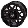 4/137 Tusk Tintic Wheel 14x7 5.0 + 2.0 Matte Black For CAN-AM Maverick X3 Max X RSize Turbo RR Sizemart-Sizehox 72 Inch 2021-2022