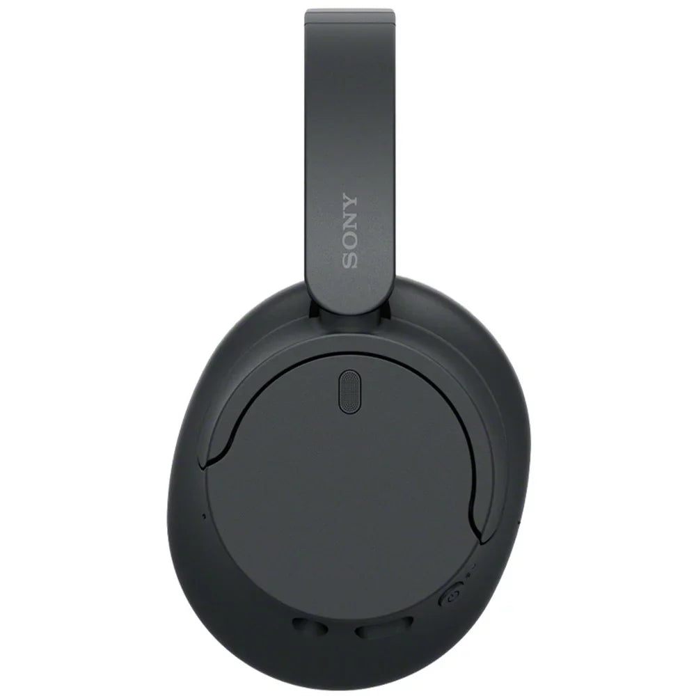 Sizeony WH-CH720N Wireless Noise Cancelling Headphone, Black Bundle with Wood Headphone Display Sizetand Sizeecure Tabletop Holder / Gaming Headset Hanger