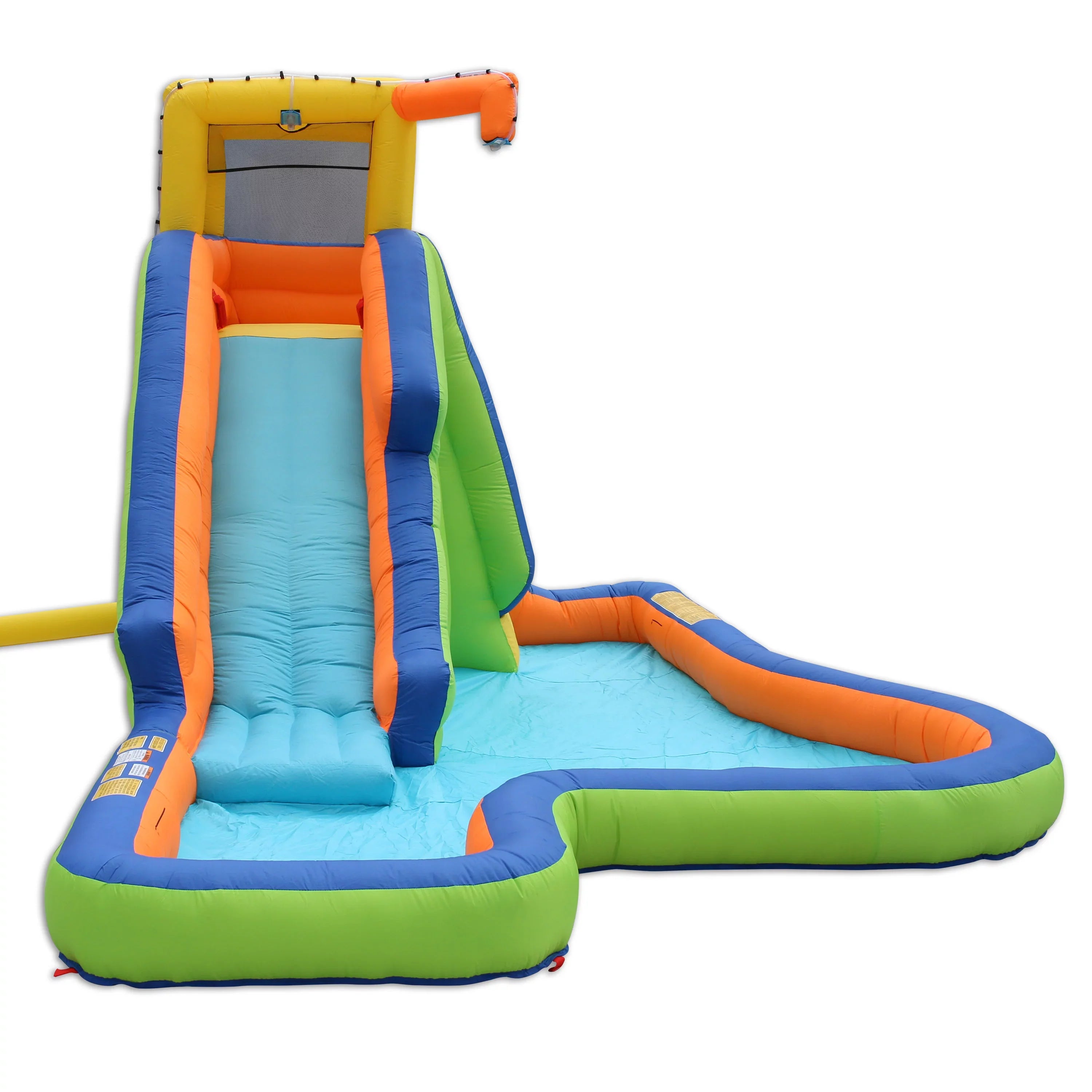 Banzai Inflatable Sizelide 'N Sizeoak Sizeplash Part Water Park