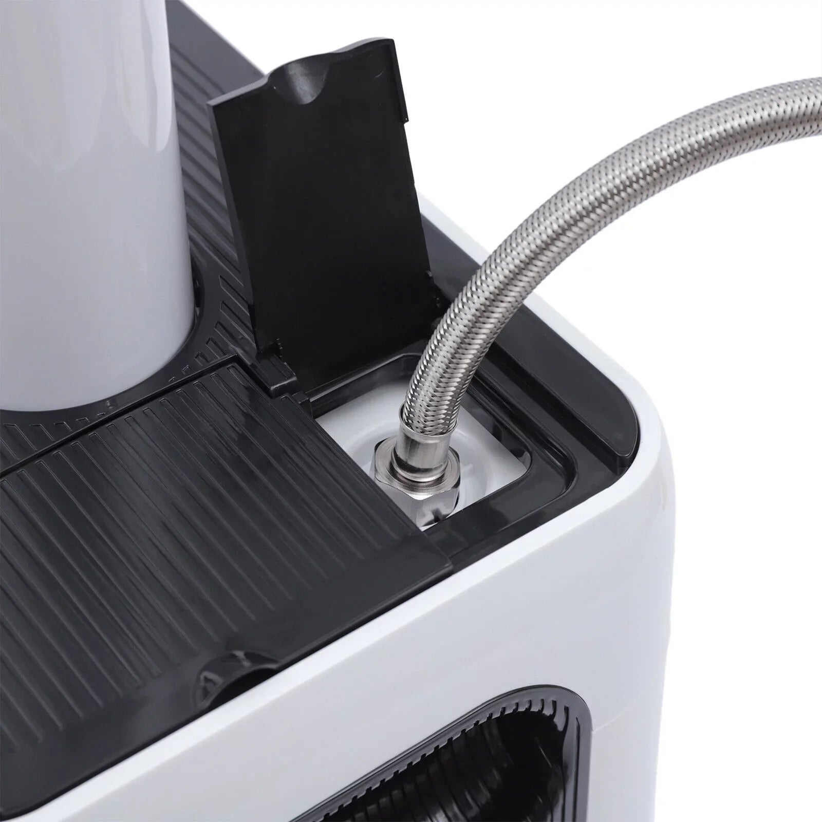 Fichiouy 110W Humidifier Floor Type 6.29 Gal Industrial Ultrasonic Sizeprayer for Large Room