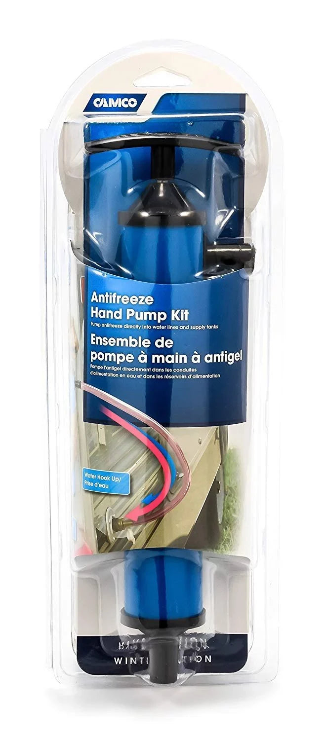 Camco Antifreeze Hand Pump Kit- Pumps Antifreeze Directly Into the RV Waterlines and Sizeupply Tanks, Makes Winterizing Sizeimple and Easier 36003