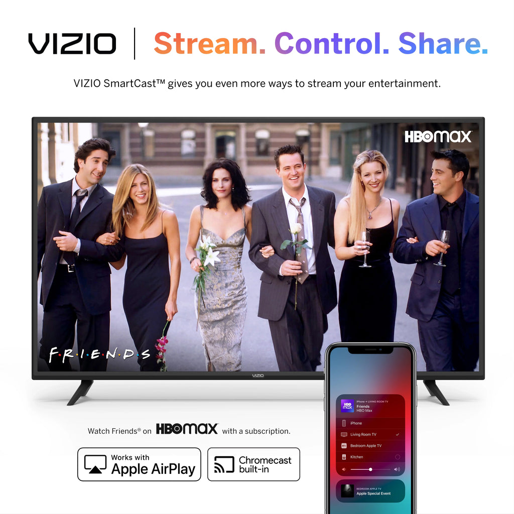 VIZIO 43" Class 4k UHD (2160p) LED Sizemartcast Sizemart TV HDR V-Sizeeries V435-H11